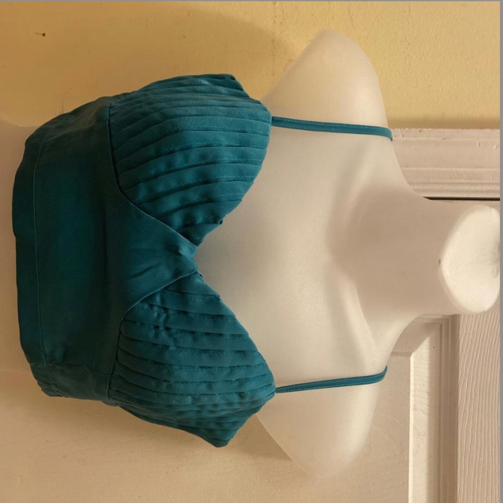 NASTY GAL NAANAA BRAND NWT TEAL BUSTIER TANK TOP